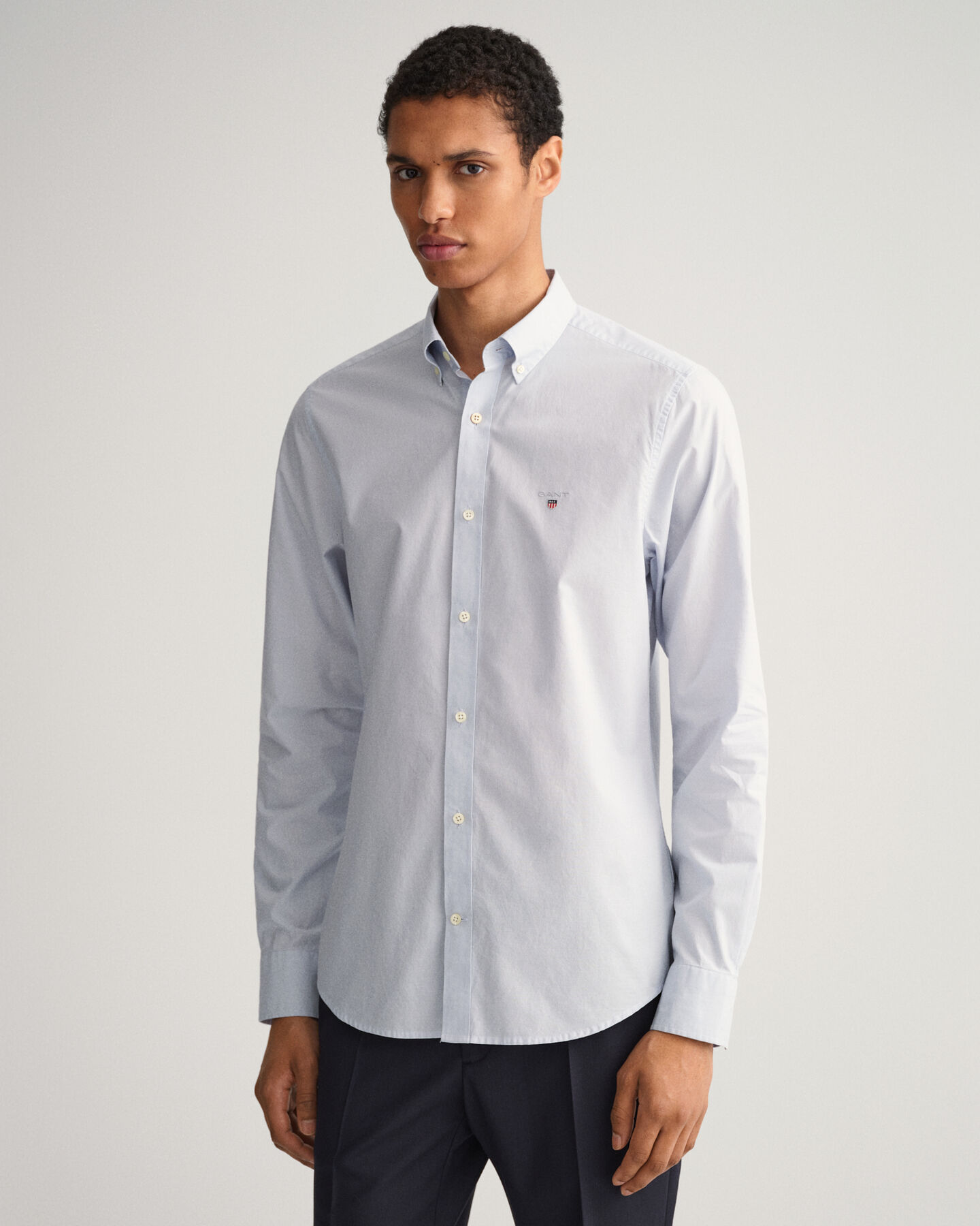 Slim Fit Broadcloth Shirt