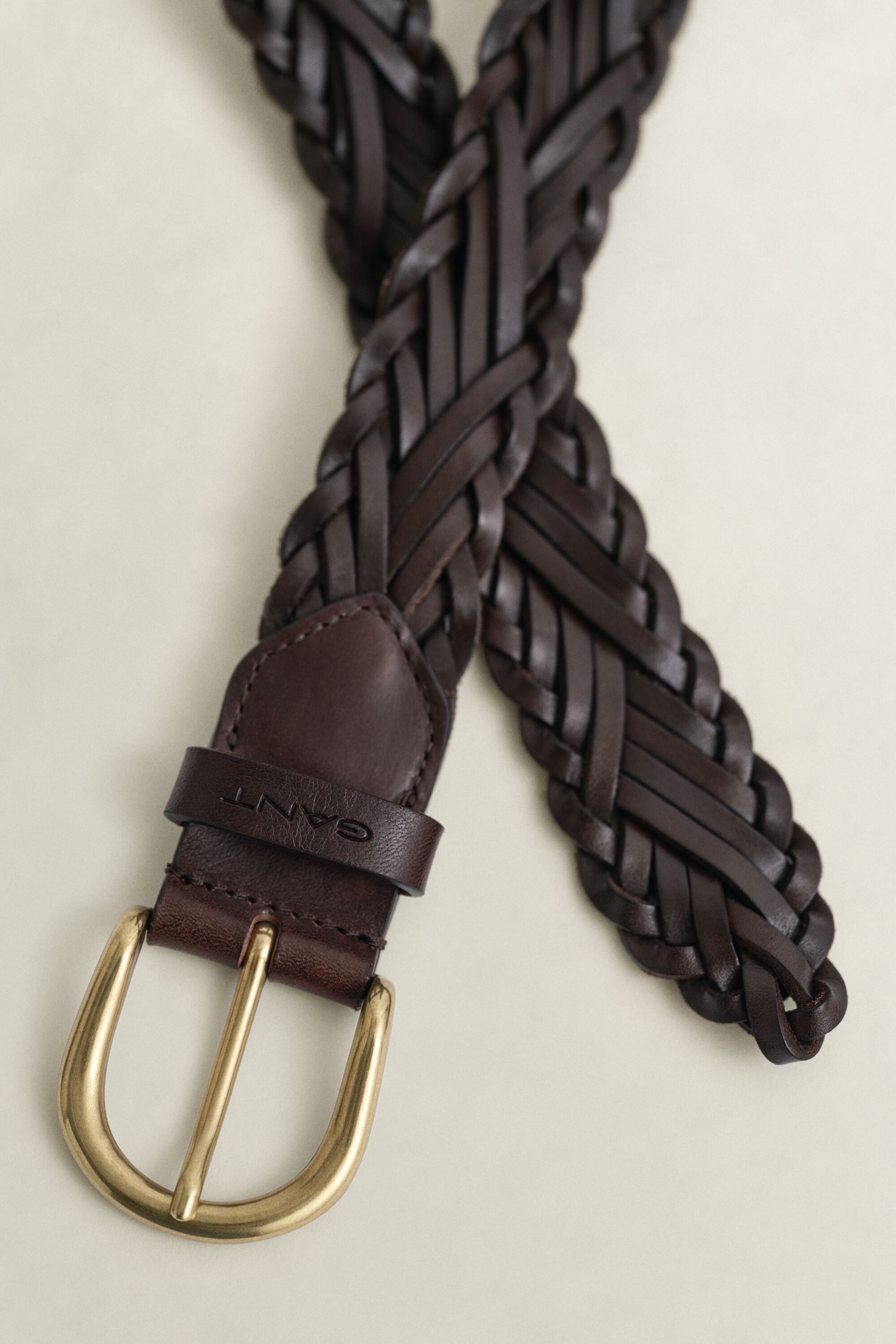 Braided Leather Belt