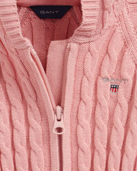 Baby Cotton Cable Zip Overalls