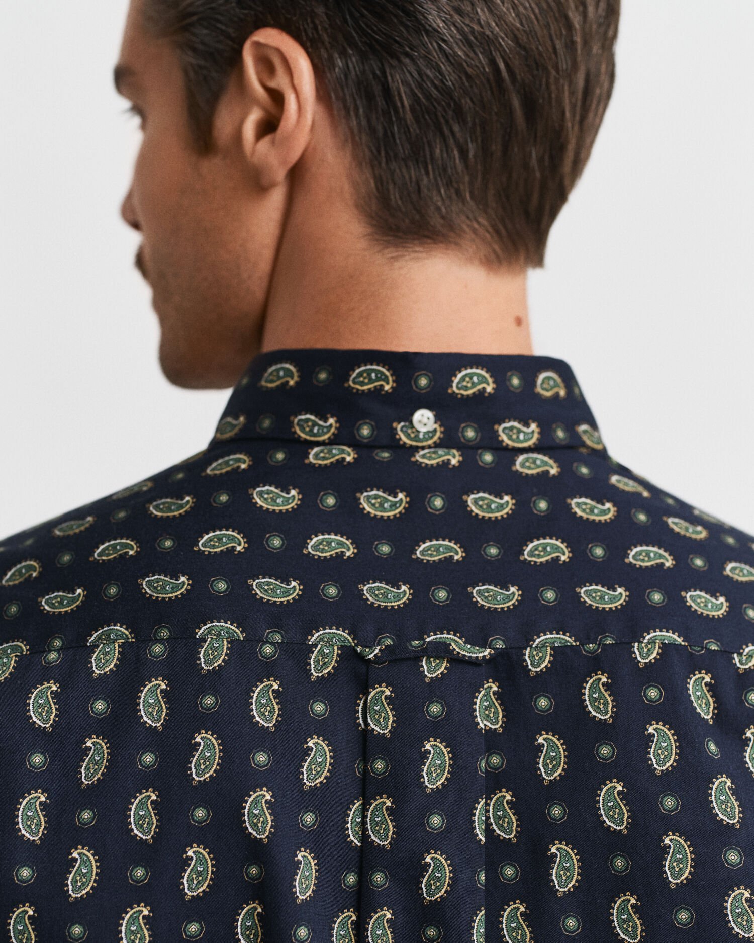 Regular Fit Paisley Printed Twill Shirt