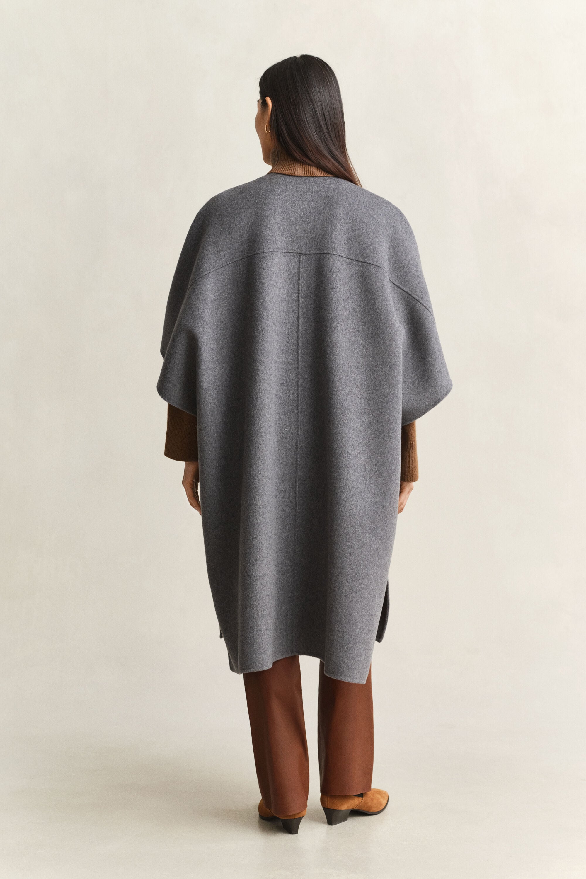Handstitched Cape Coat