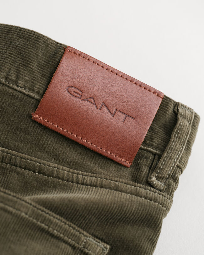 Slim Fit Corduroy Jeans