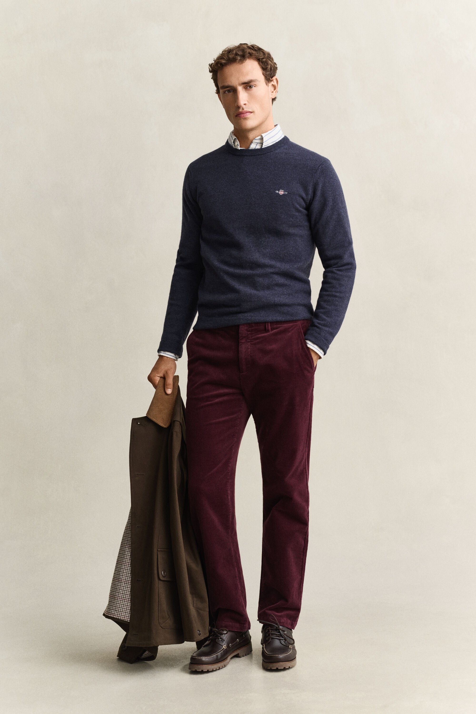 Lambswool Crew Neck Sweater