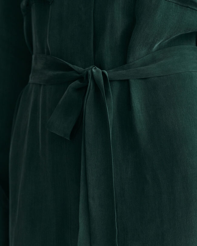 Relaxed Fit Utility Shirt Dress