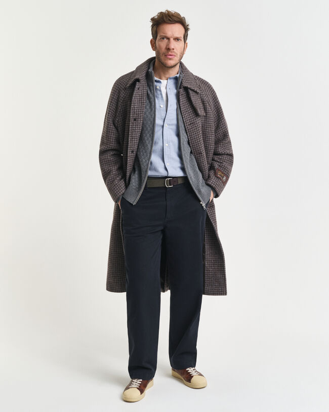 Micro Textured Zip Sweater