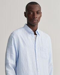 Regular Fit Striped Linen Shirt