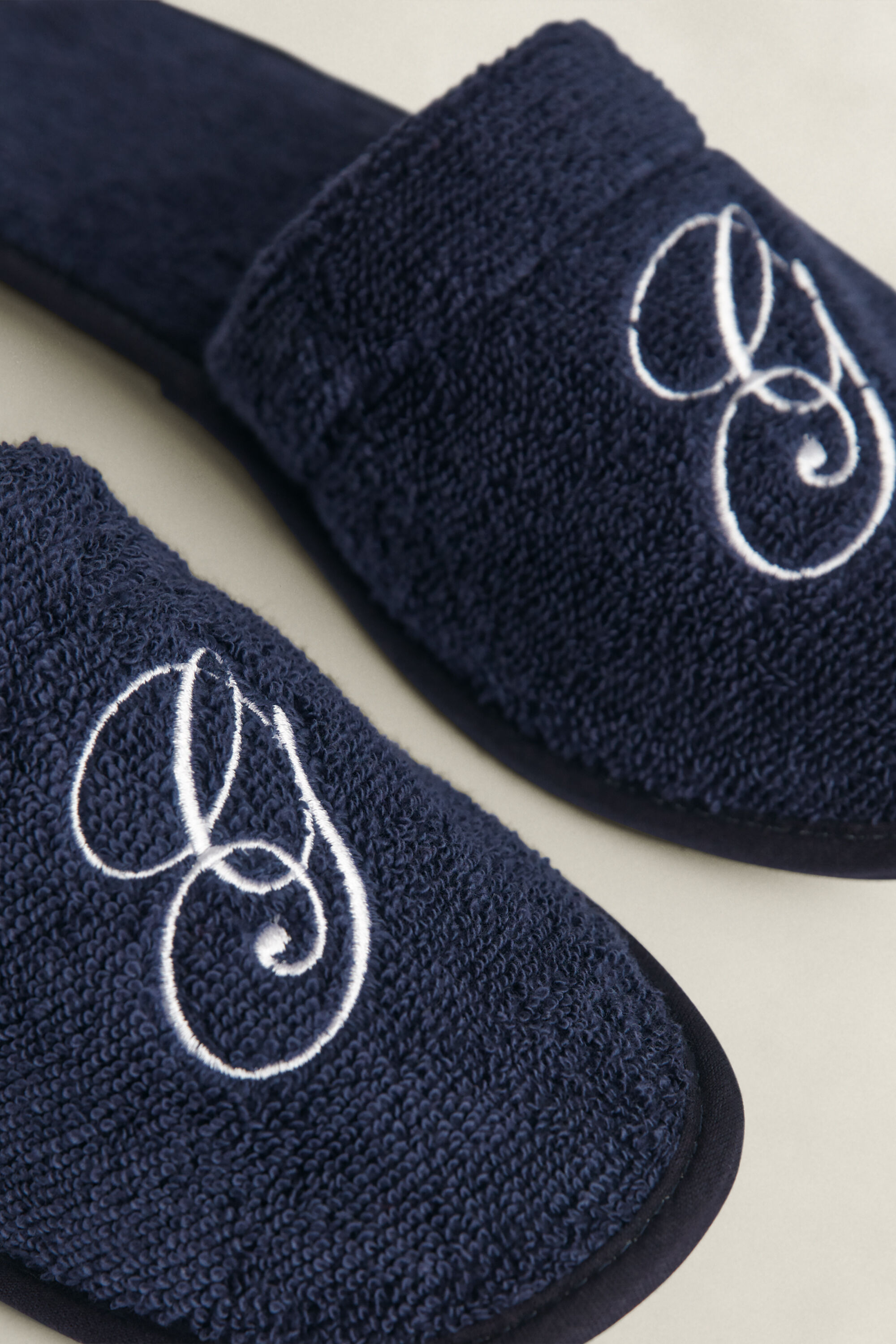 Embroidered Slippers — MARINE