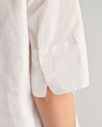 Relaxed Fit Linen Short Sleeve Shirt