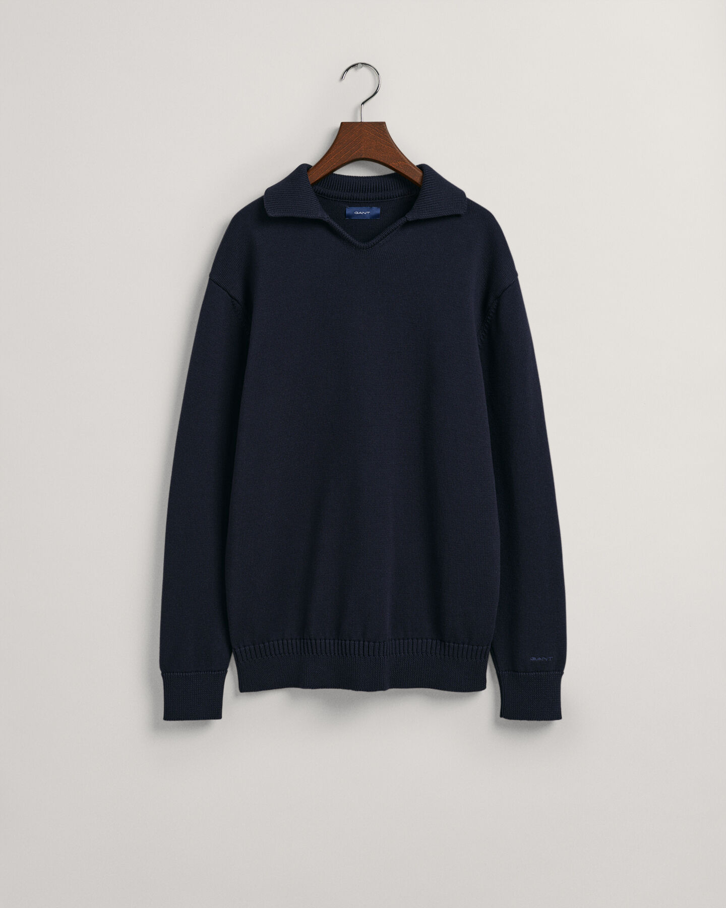 V-Neck Polo Sweater