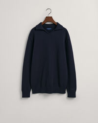 V-Neck Polo Sweater
