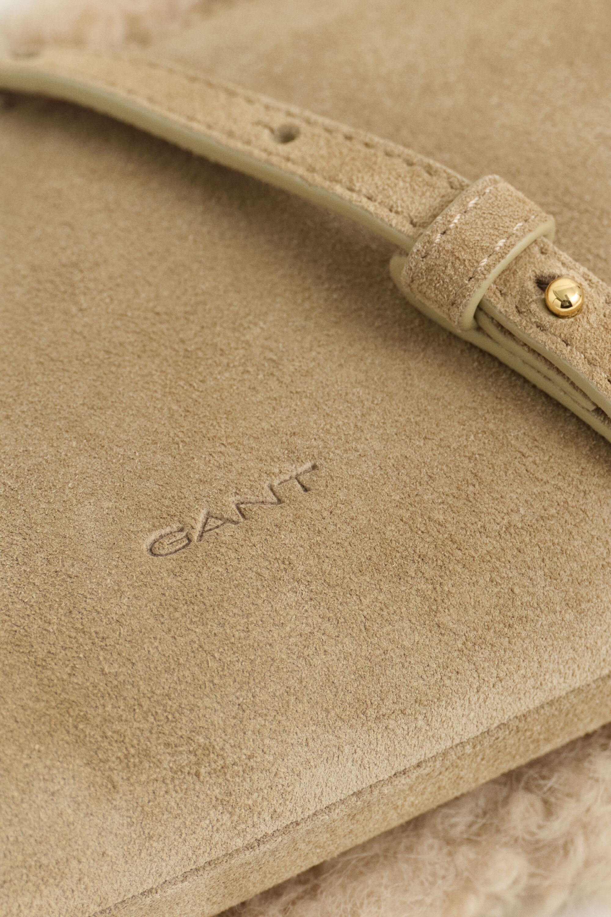 Shearling Clutch