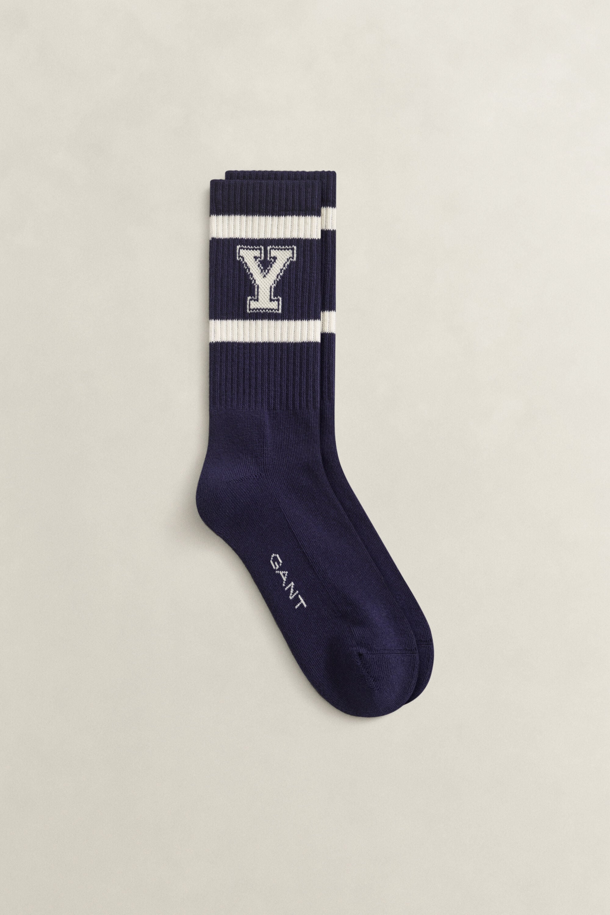 Gant x Yale Ribbed Sport Socks