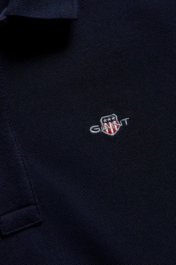 Teens Shield Polo Shirt — EVENING BLUE