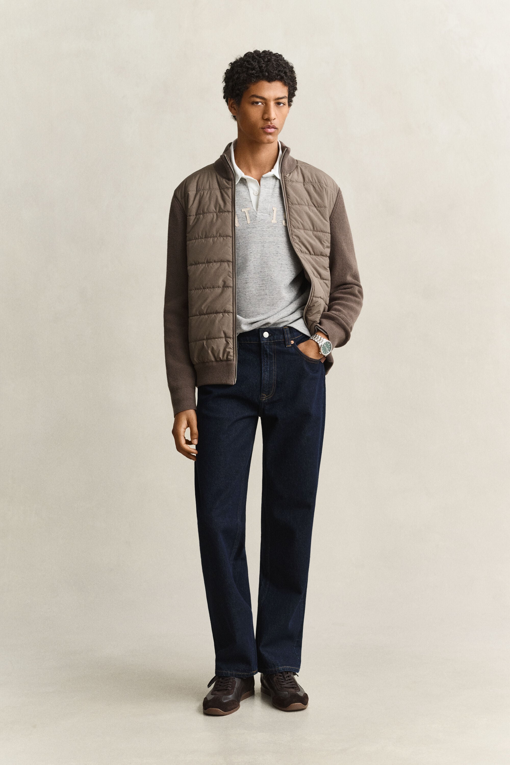 Hybrid Zip Cardigan