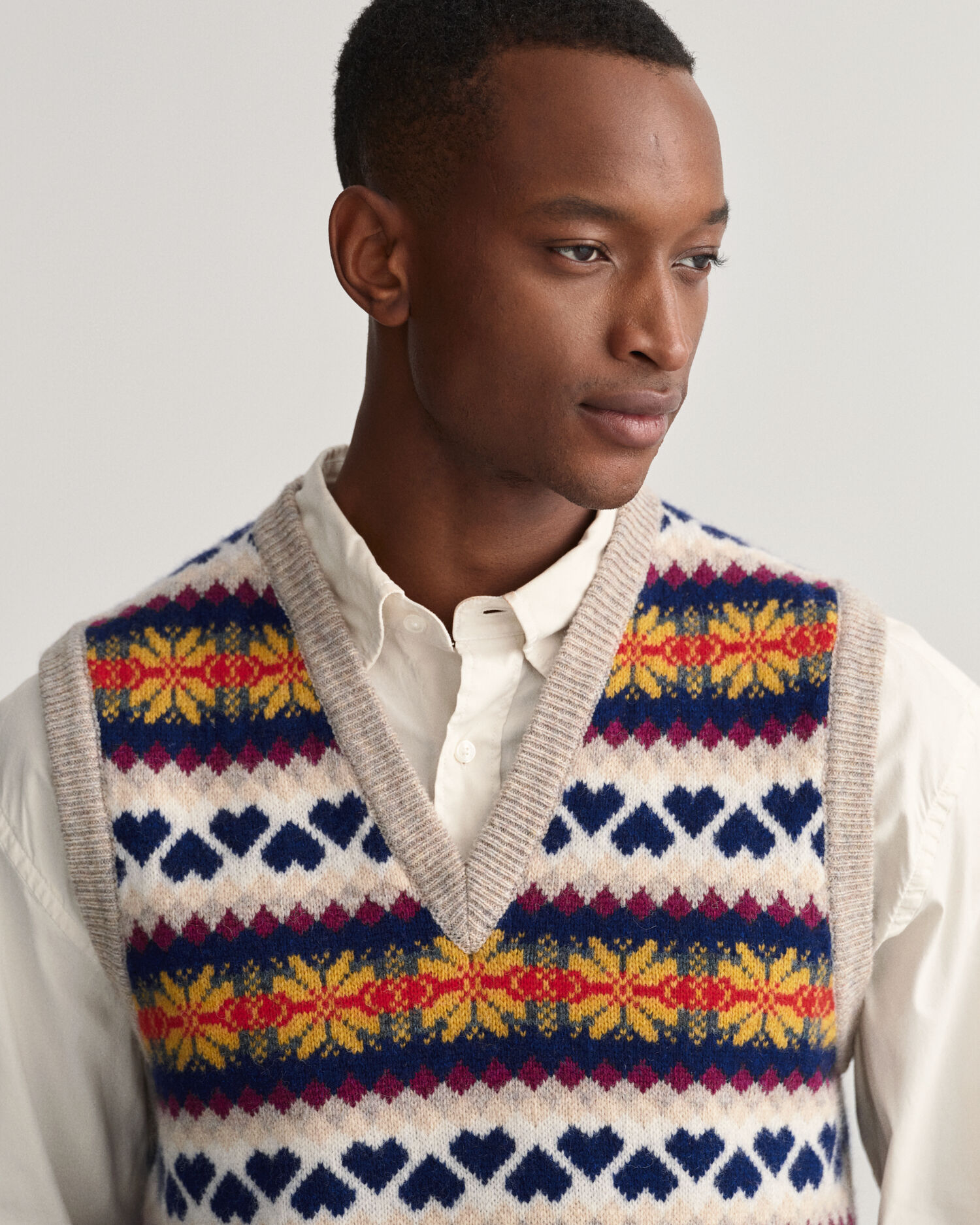 Fair Isle Vest - GANT