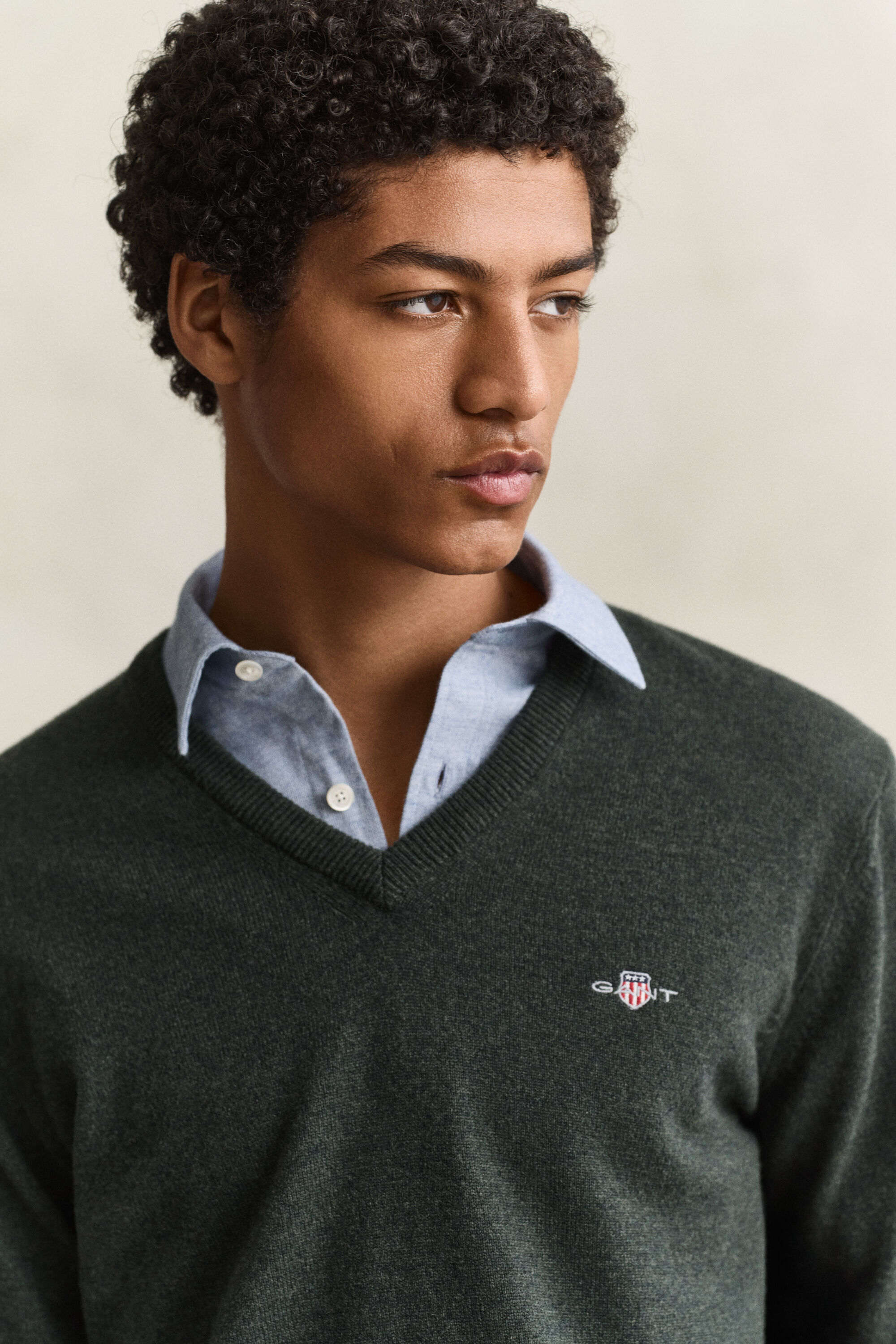 Lambswool V-Neck Sweater