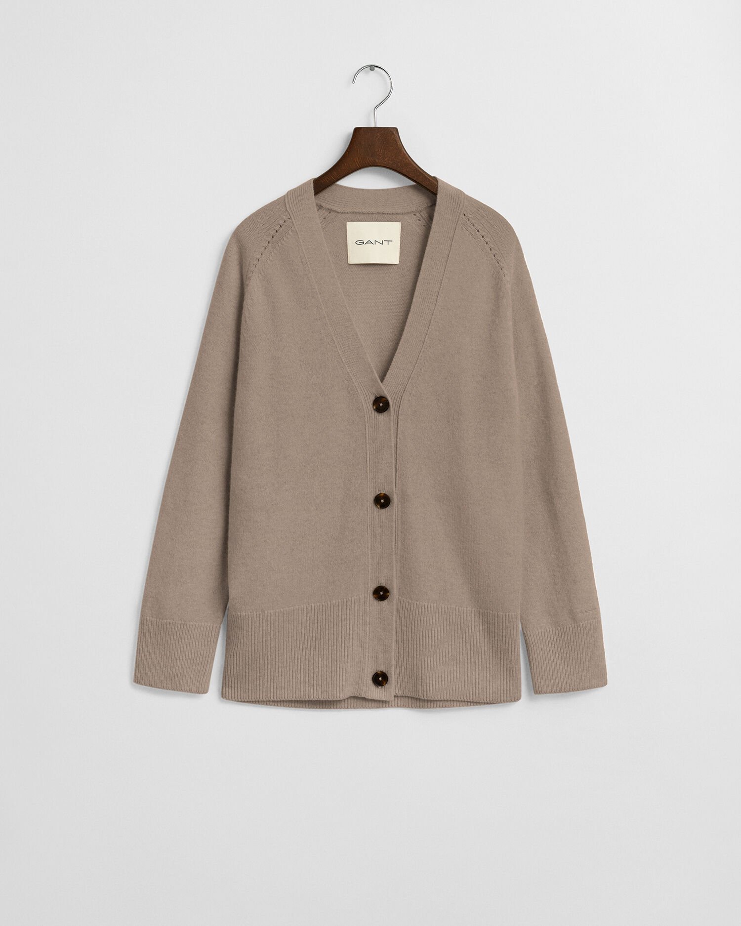 Wool Cashmere Blend Cardigan