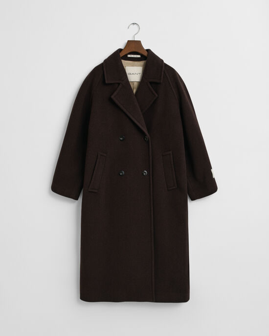 Wool Blend Overcoat