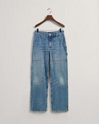 Wide Leg Cargo Jeans
