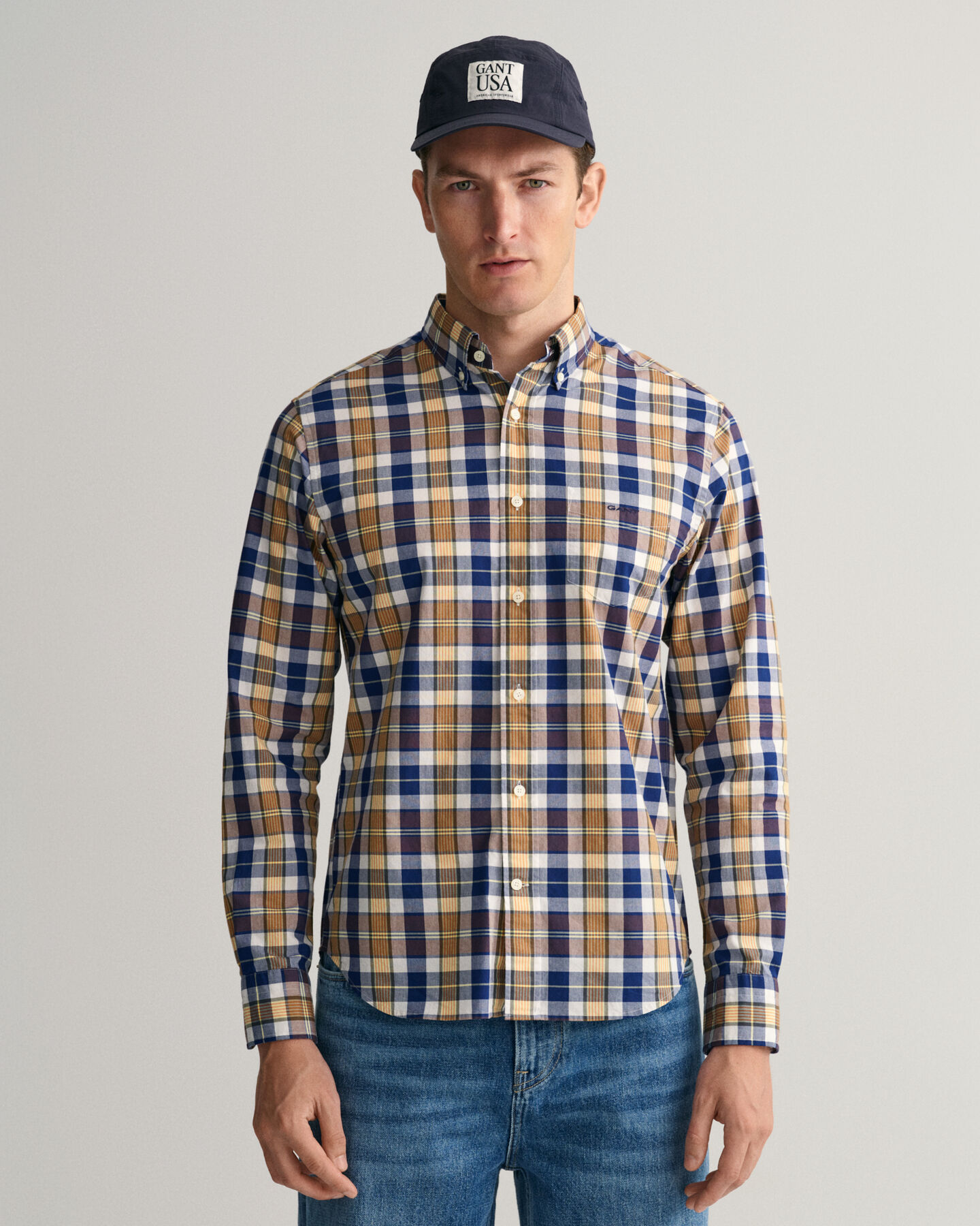 Regular Fit Colorful Check Shirt