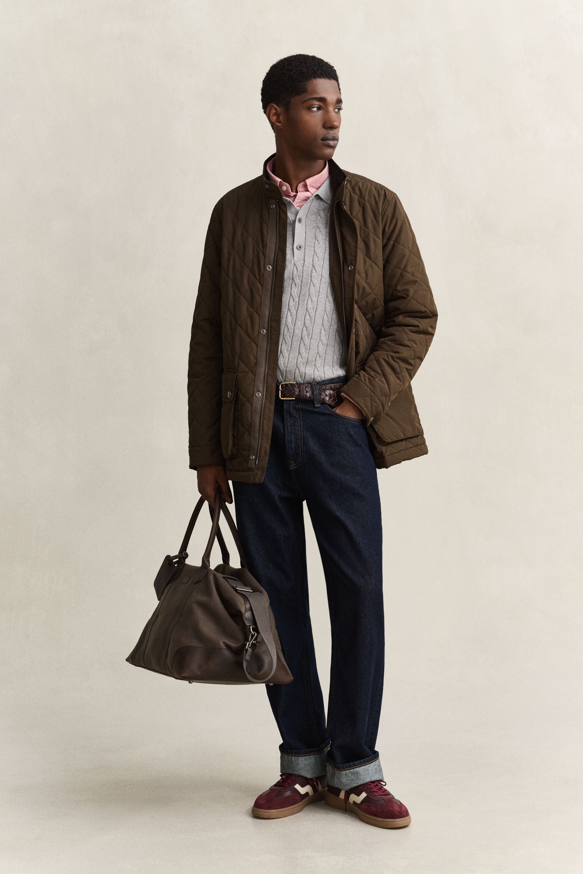 Quilted Mid Jacket