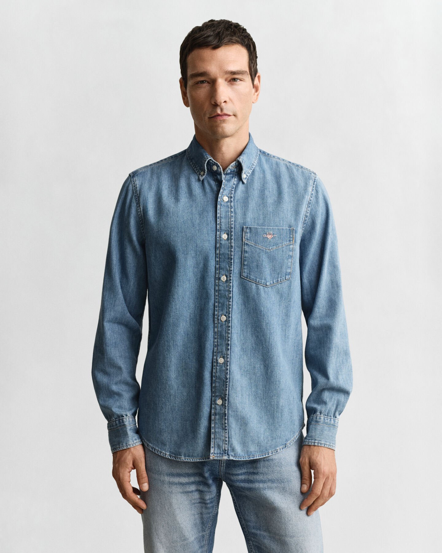 Regular Fit Denim Shirt
