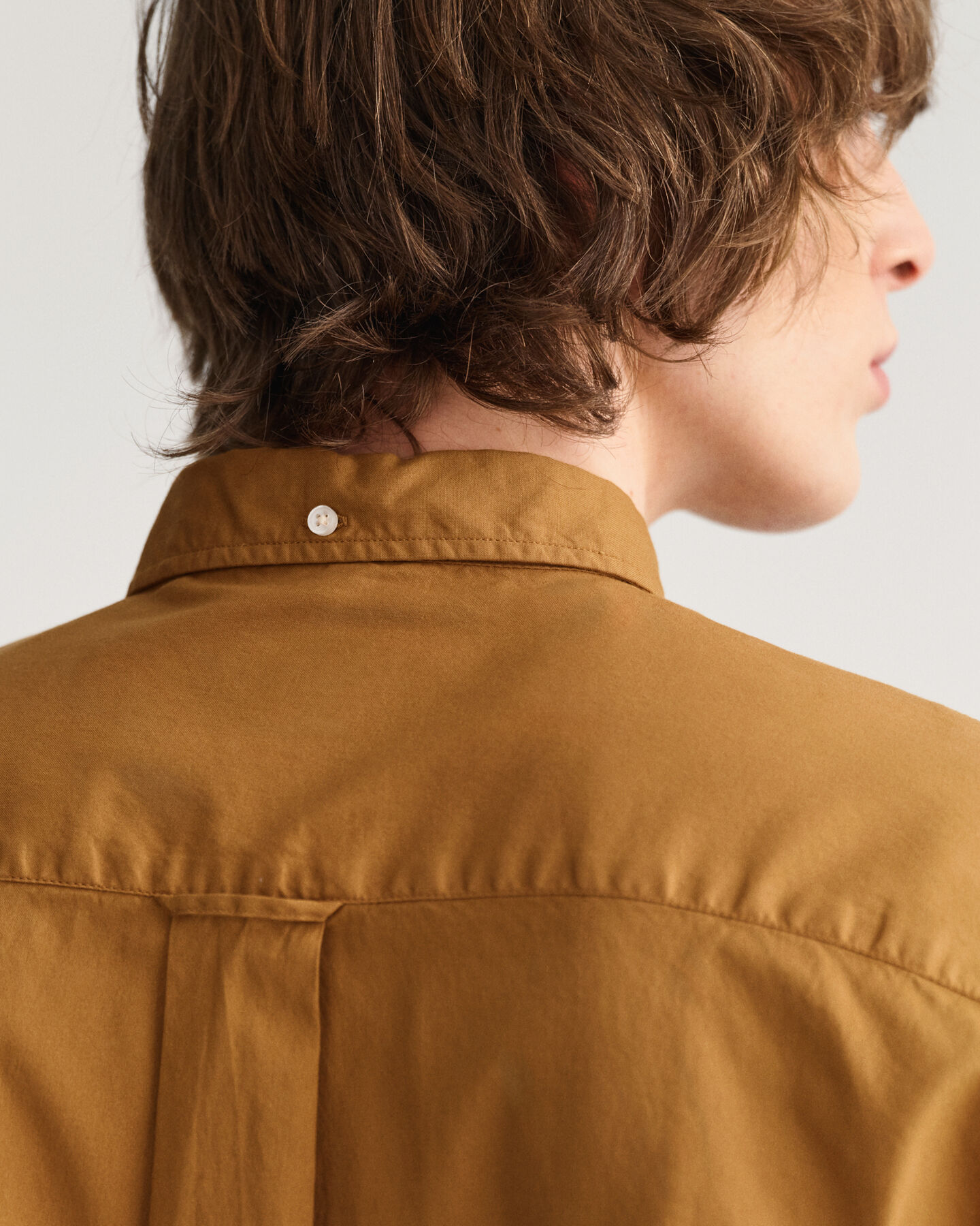 Relaxed Fit Garment-Dyed Oxford Shirt