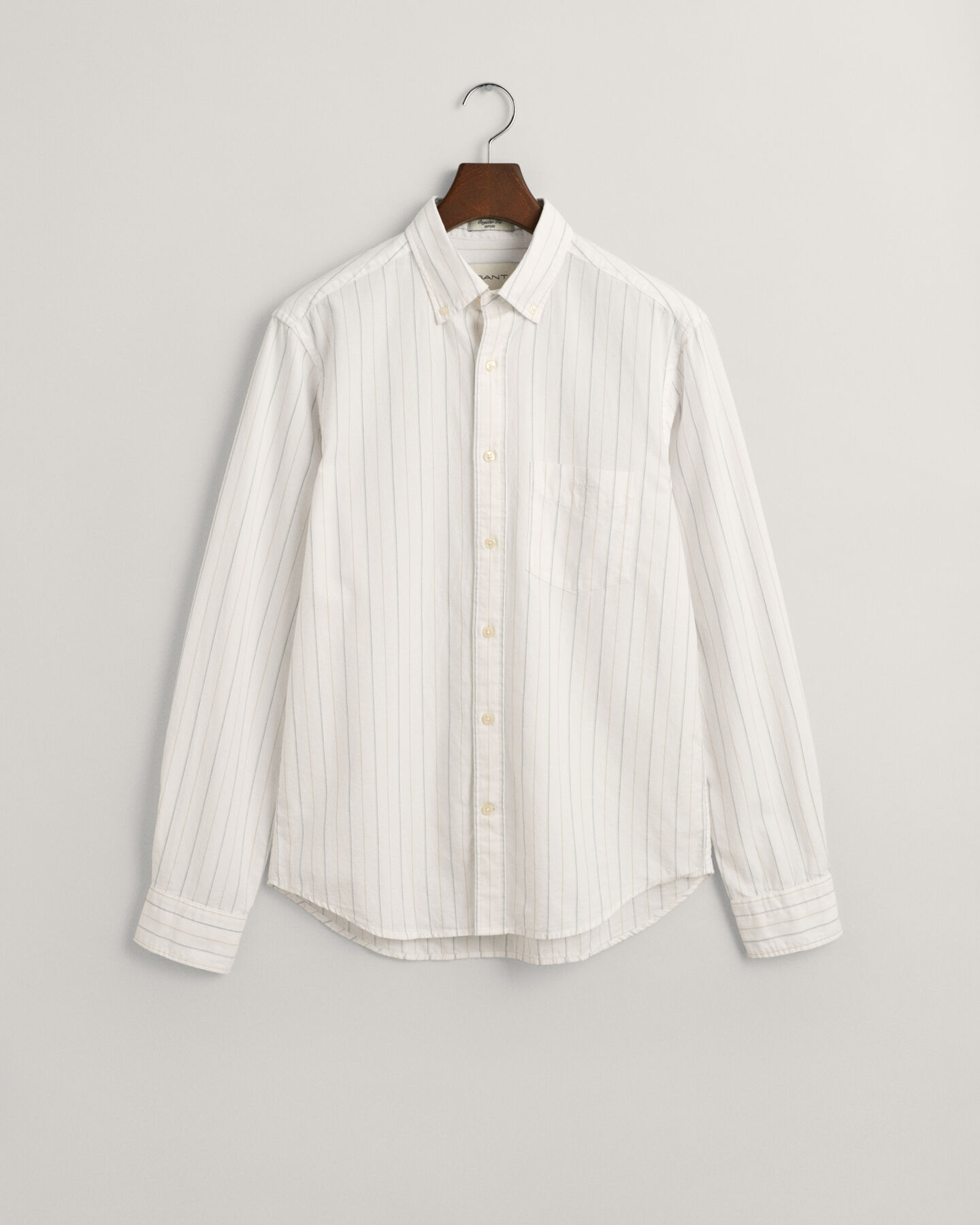 Regular Fit Striped Archive Oxford Shirt