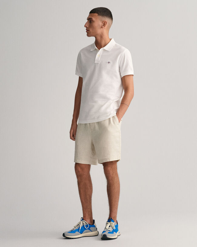 Linen Drawstring Shorts