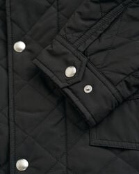 Quilted Windcheater Mid-Length Jacket