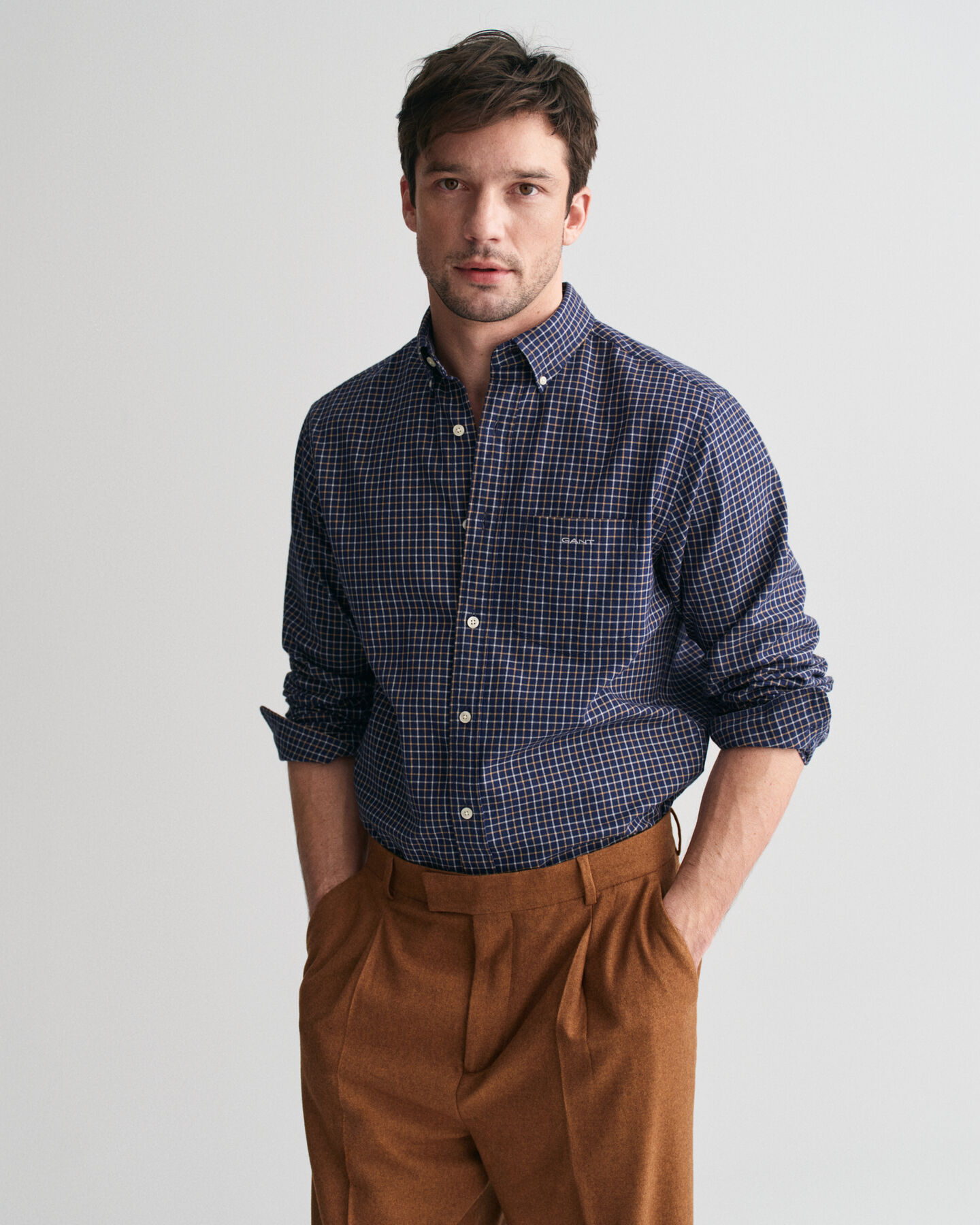 Regular Fit Tattersall Jasp&eacute; Shirt
