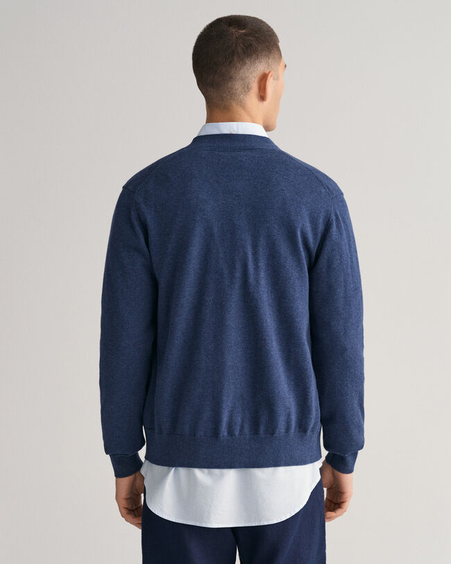 Classic Cotton V-Neck Cardigan