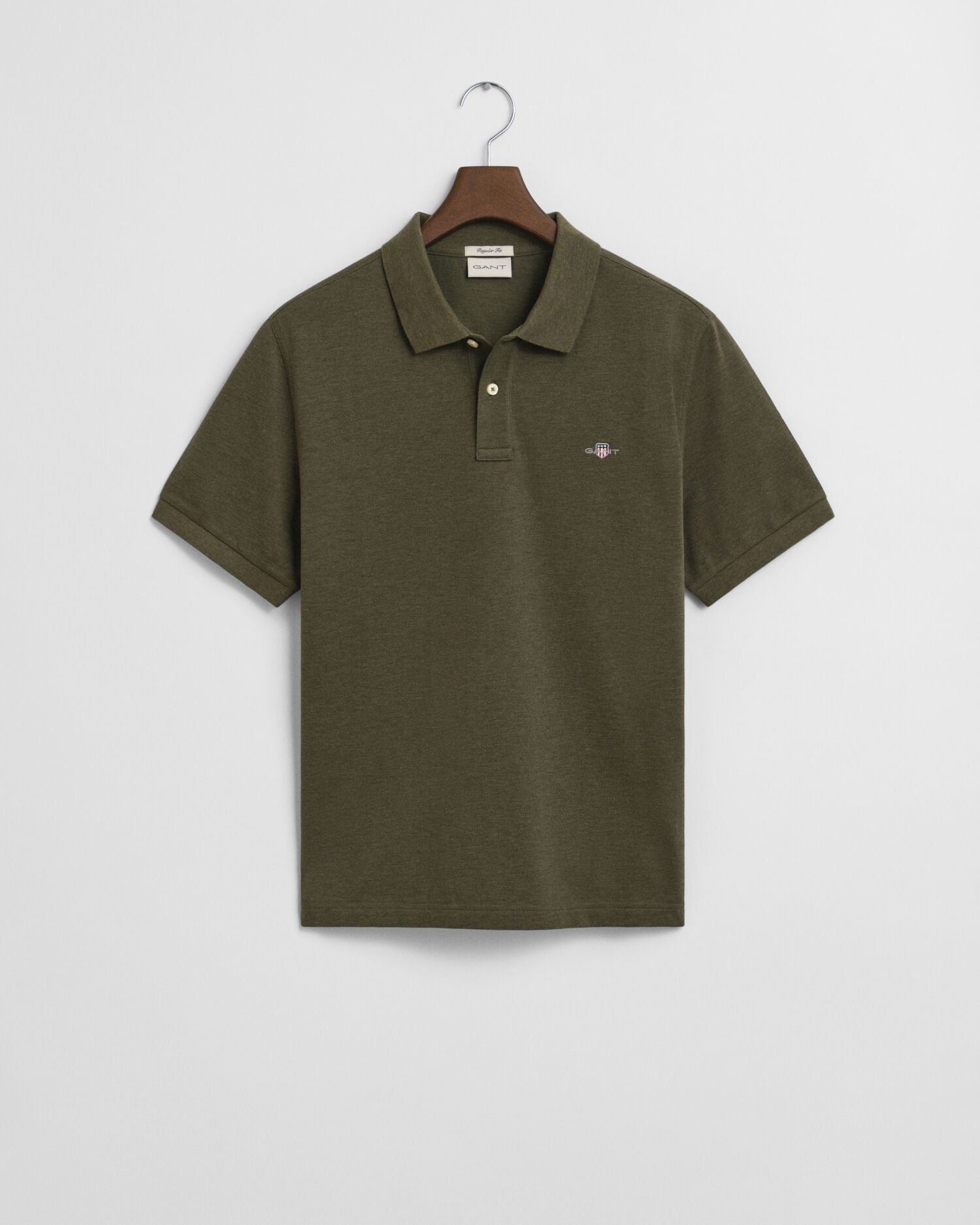 Regular Fit Shield Piqué Polo Shirt