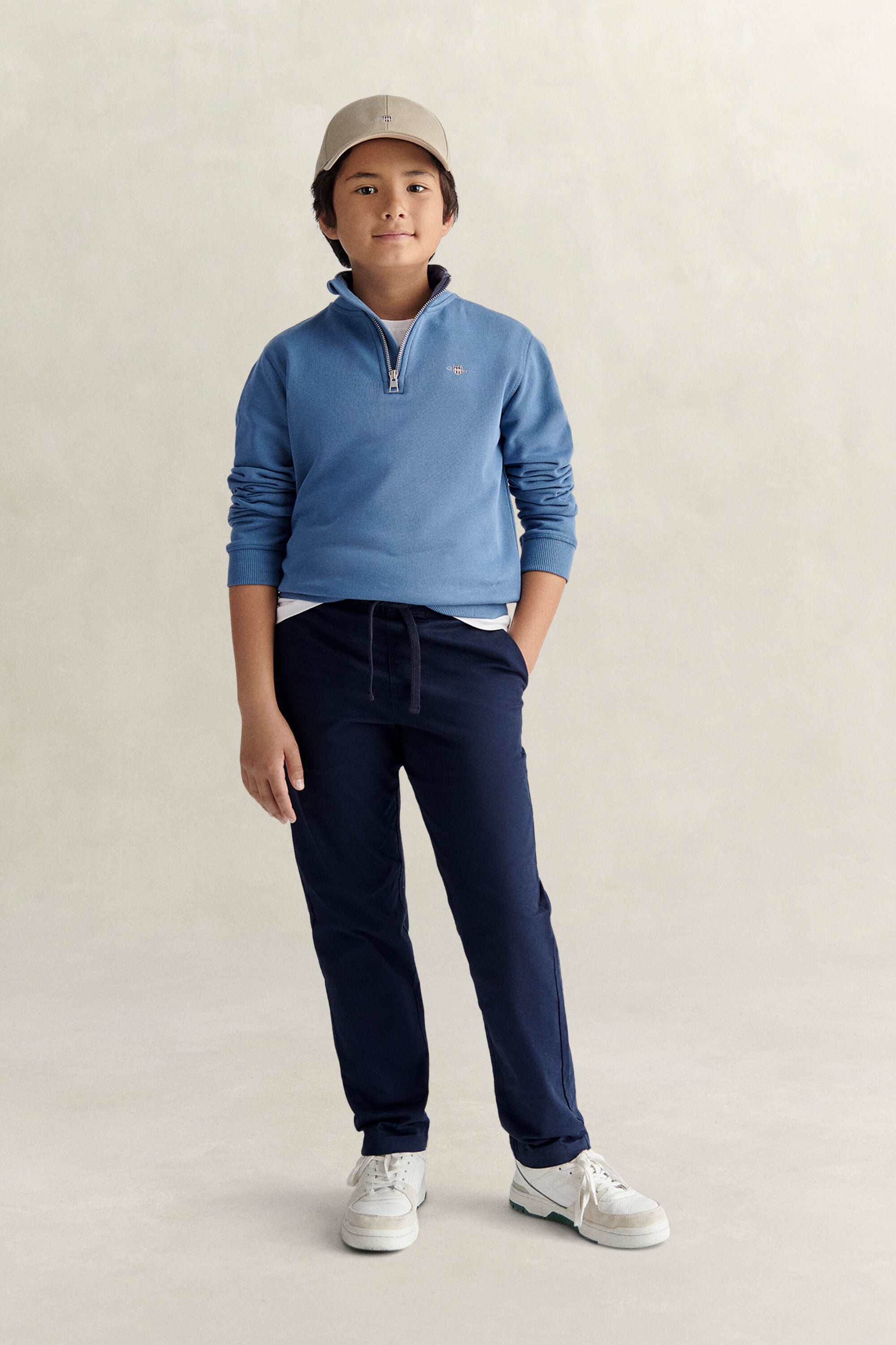 Teen Boys Shield Half-Zip Sweatshirt