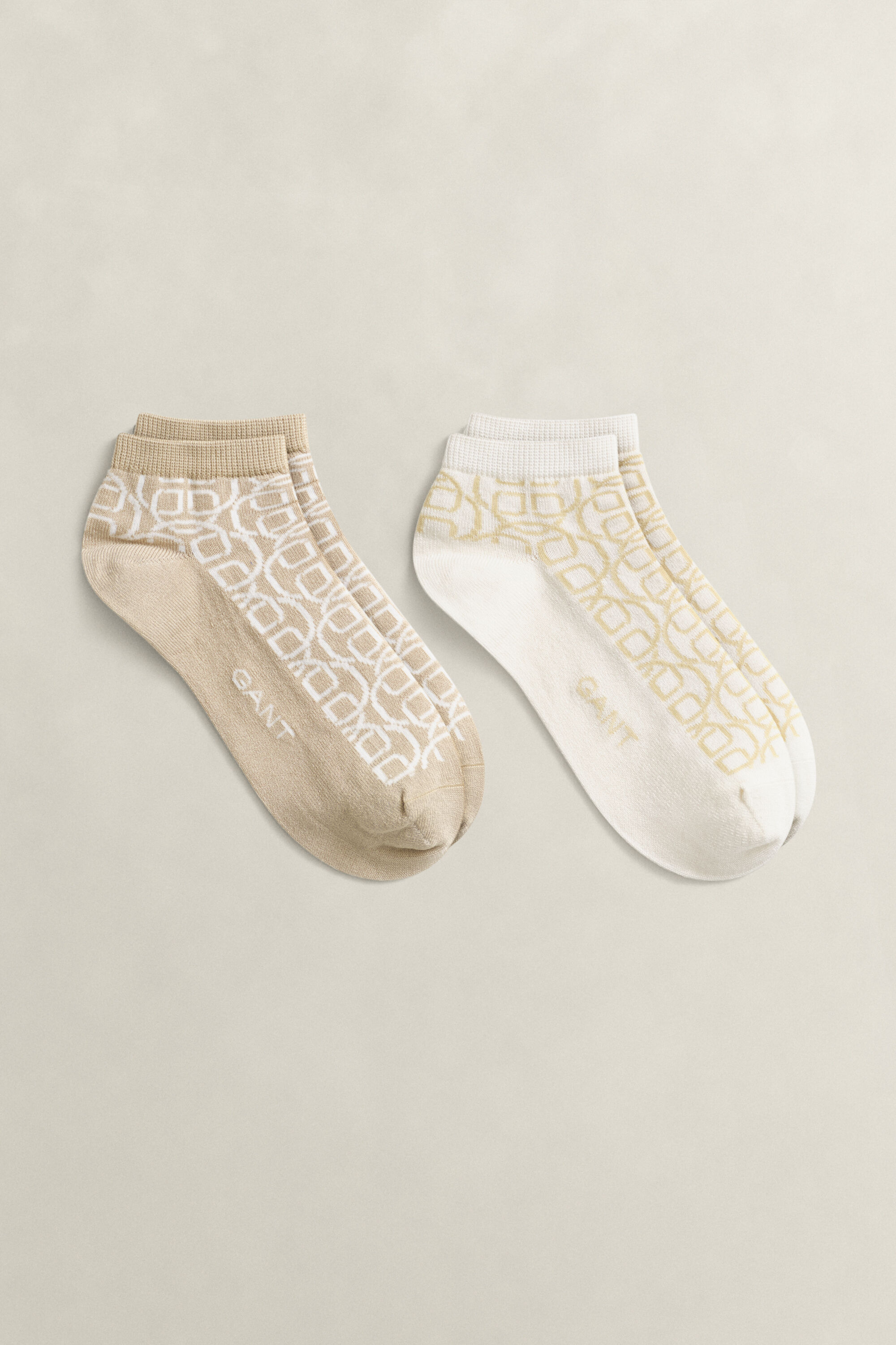 2-Pack Monogram Socks