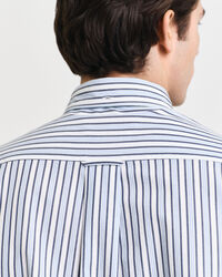 Regular Fit Striped Poplin Shirt
