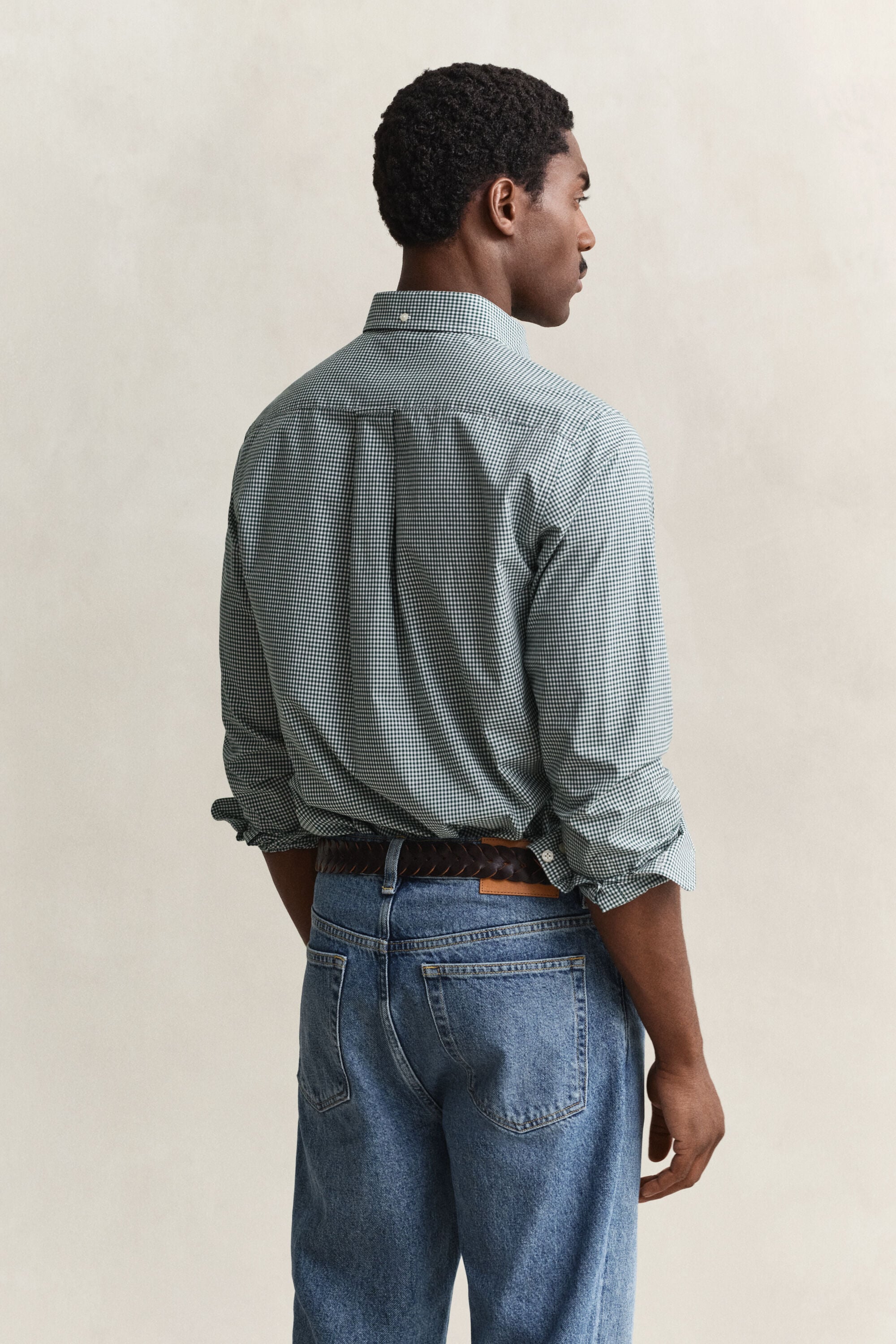 Gingham Classic Poplin Shirt