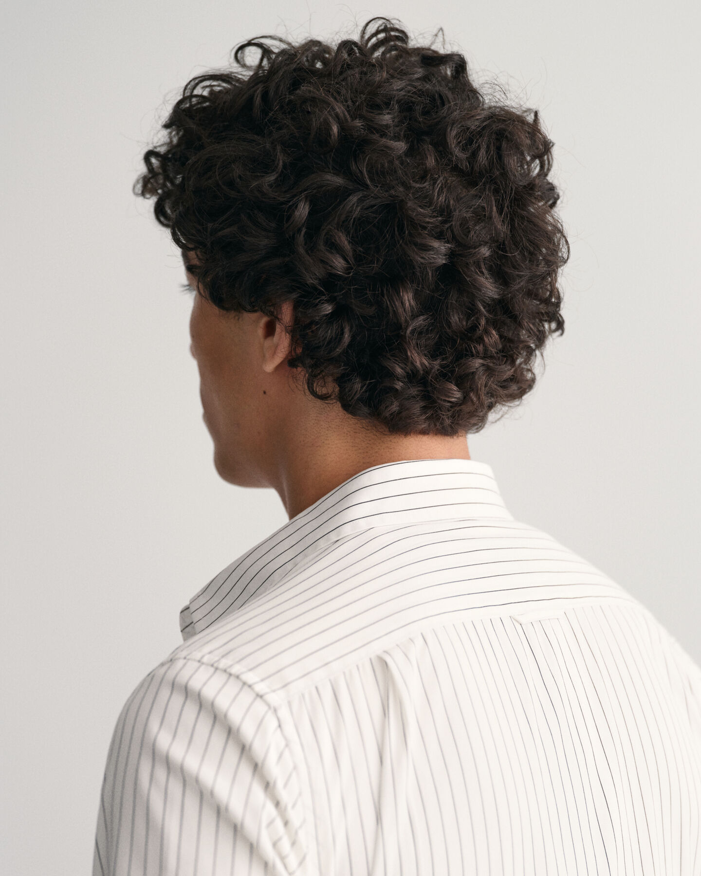 Slim Fit Formal Pinstriped Shirt