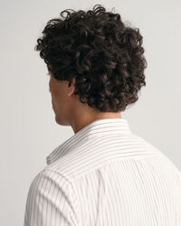 Slim Fit Formal Pinstriped Shirt