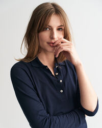 Seamless Long Sleeve Polo Shirt