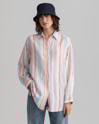 Oversized Multistripe Shirt