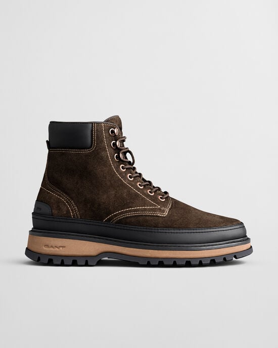 Clafton Suede Lace-Up Boots