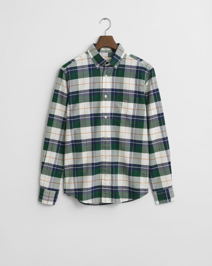 Regular Fit Checked Classic Oxford Shirt