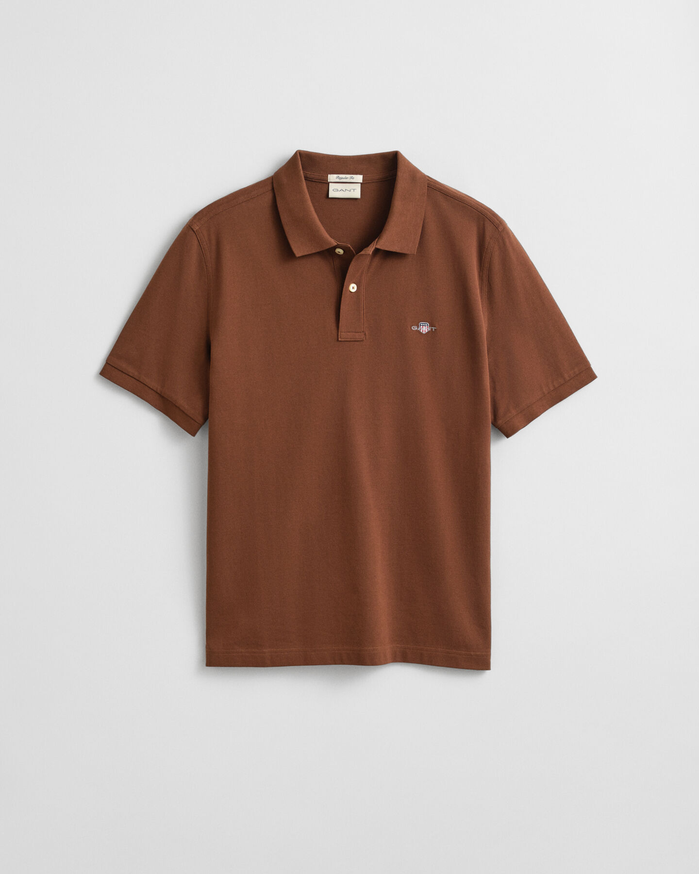 Regular Fit Shield Piqué Polo Shirt
