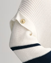 Oversized Striped Crew Neck Sweater