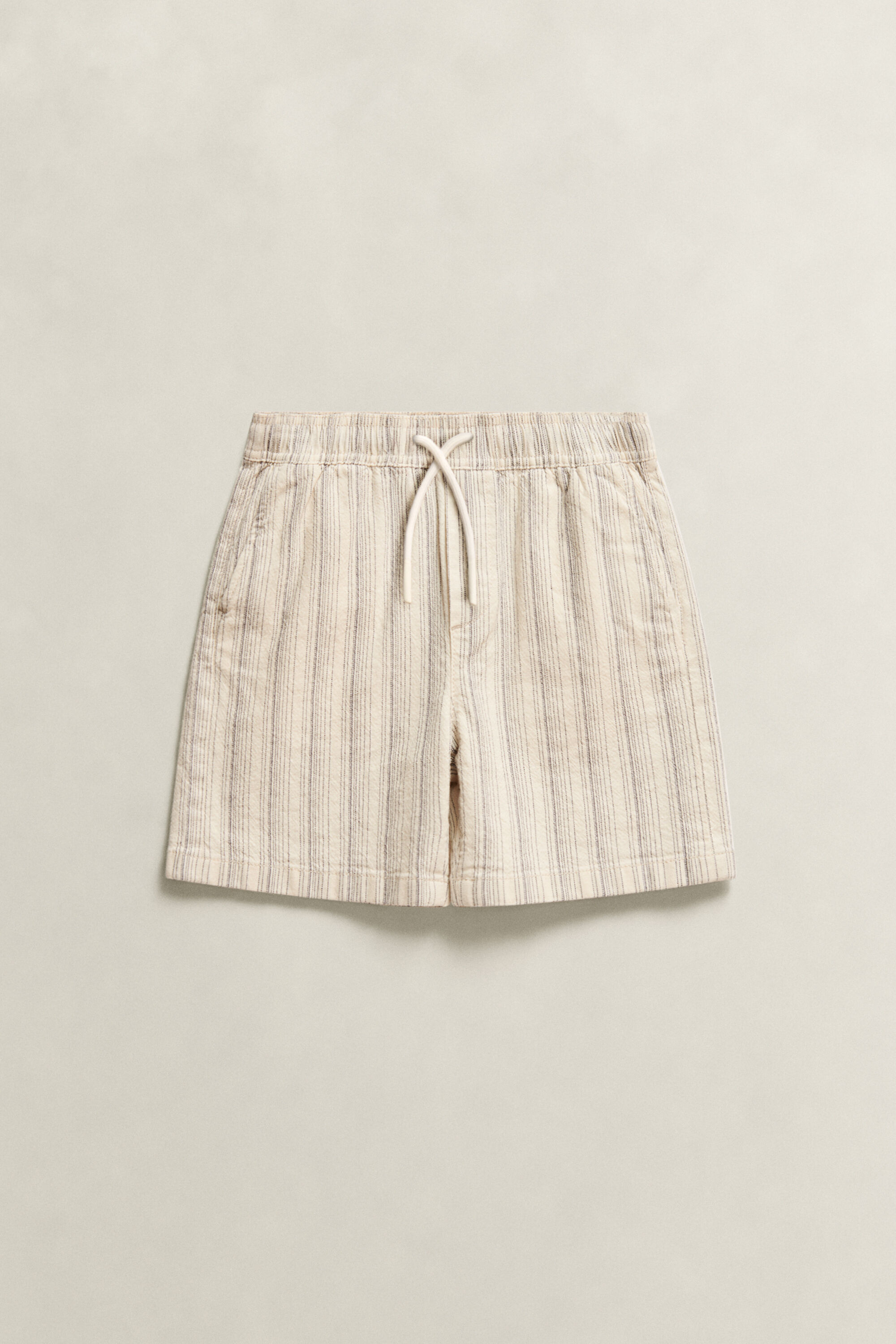 Teen Boys Linen Blend Shorts
