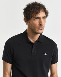 Slim Fit Shield Piqué Polo Shirt