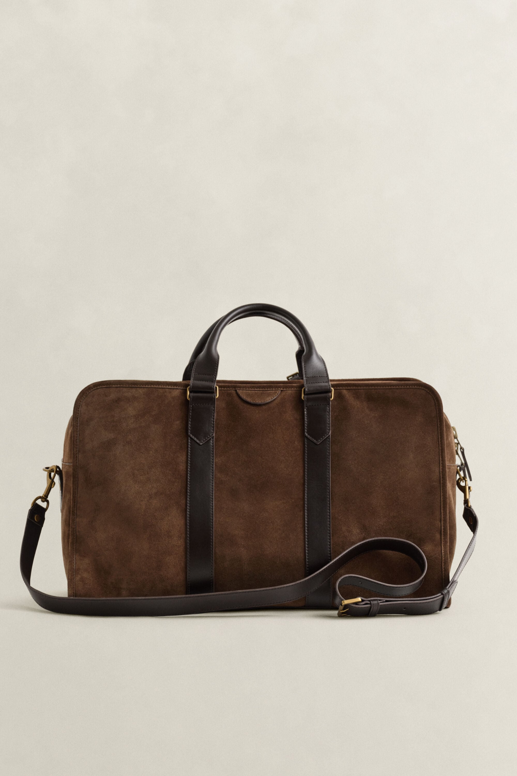 Suede Duffel Bag