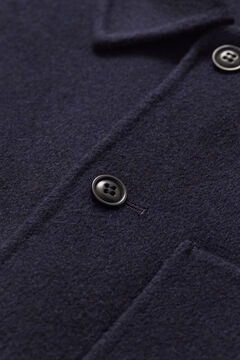 Handstitched Overshirt — EVENING BLUE 2