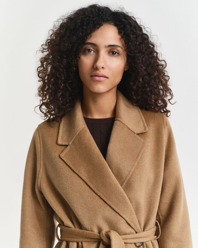 Handstitched Belted Coat